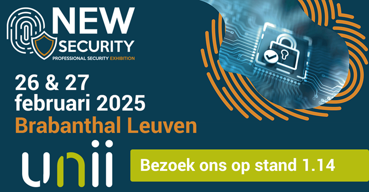 Bezoek ons op 26 of 27 februari op New Security Leuven!