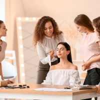 In 3 stappen leren make-up (pen)