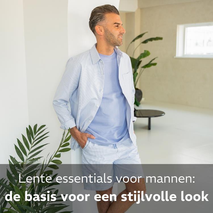 Lente essentials voor mannen: de basis voor een stijlvolle look