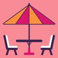 Hello summertime! We can (almost) go to the terrace again