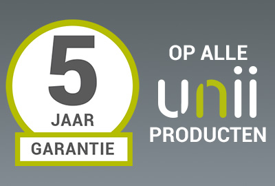 Meer zekerheid met het UNii alarmsysteem: nu 5 jaar garantie