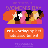 Vier internationale vrouwendag met 20% korting