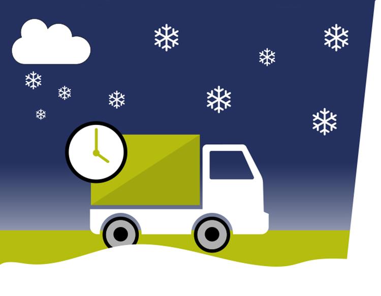 Leveringen rond Black Friday & de decemberdrukte