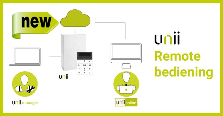 Alphatronics voegt de Remote beheer toe aan de UNii manager en UNii online