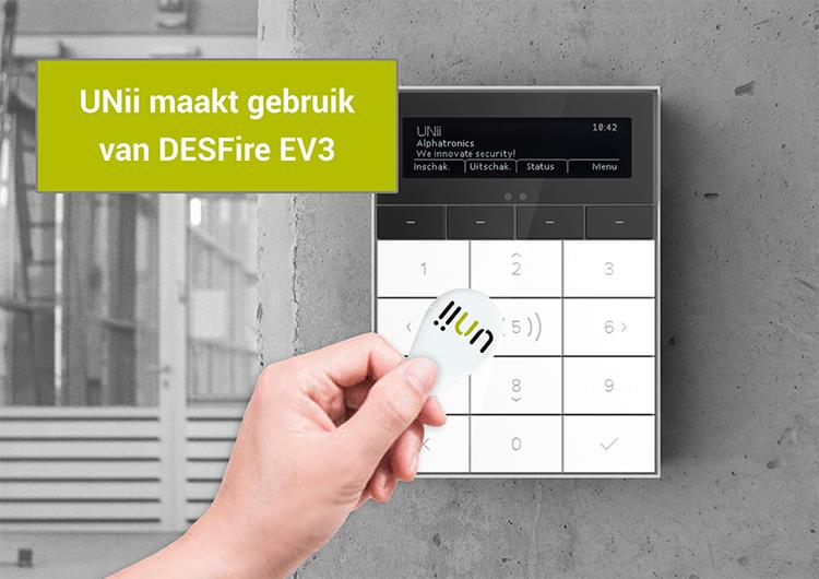Alphatronics implementeert DESFire EV3