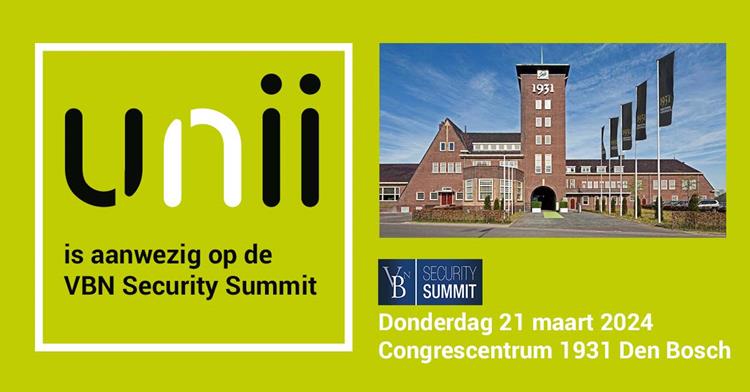 Alphatronics is innovatiepartner bij de derde editie van de VBN Security Summit op 21 maart 2024