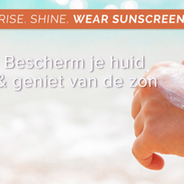 Rise. Shine. Wear sunscreen