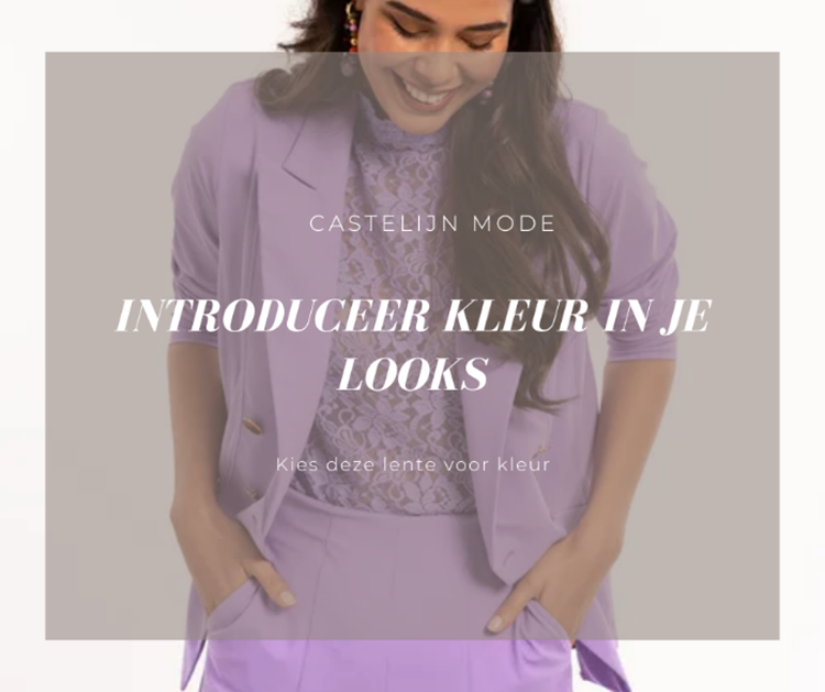 Introduceer kleur in je looks