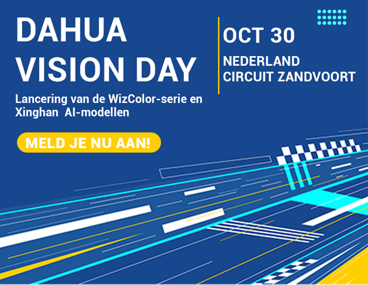 Kom naar de Dahua VISION Day op Circuit Zandvoort op 30 oktober
