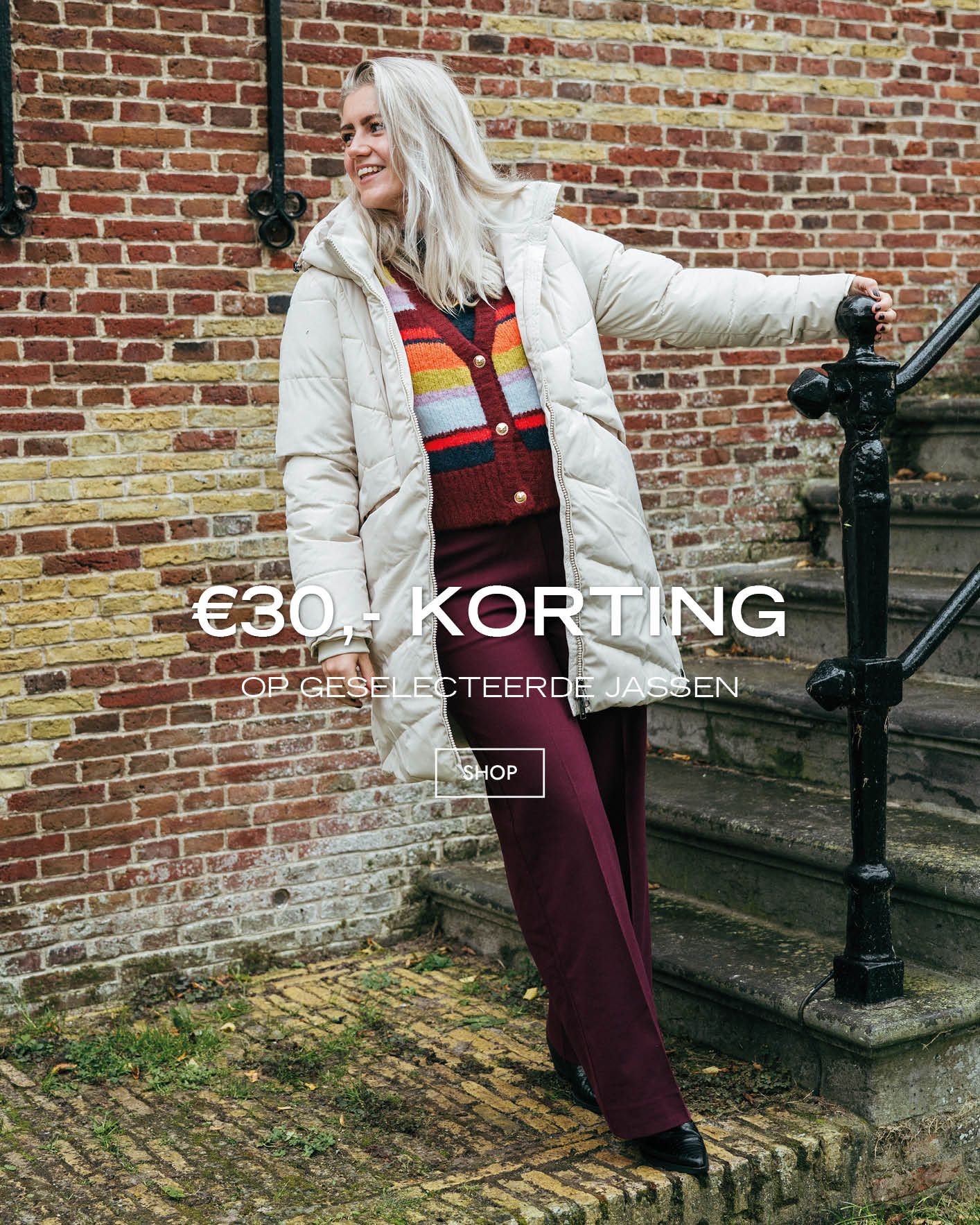 Shop nu jassen met korting