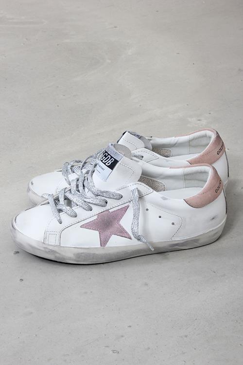 Superstar white cheap pink gold